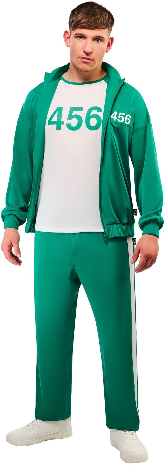 Squid Game Outfit Volwassenen Speler 456