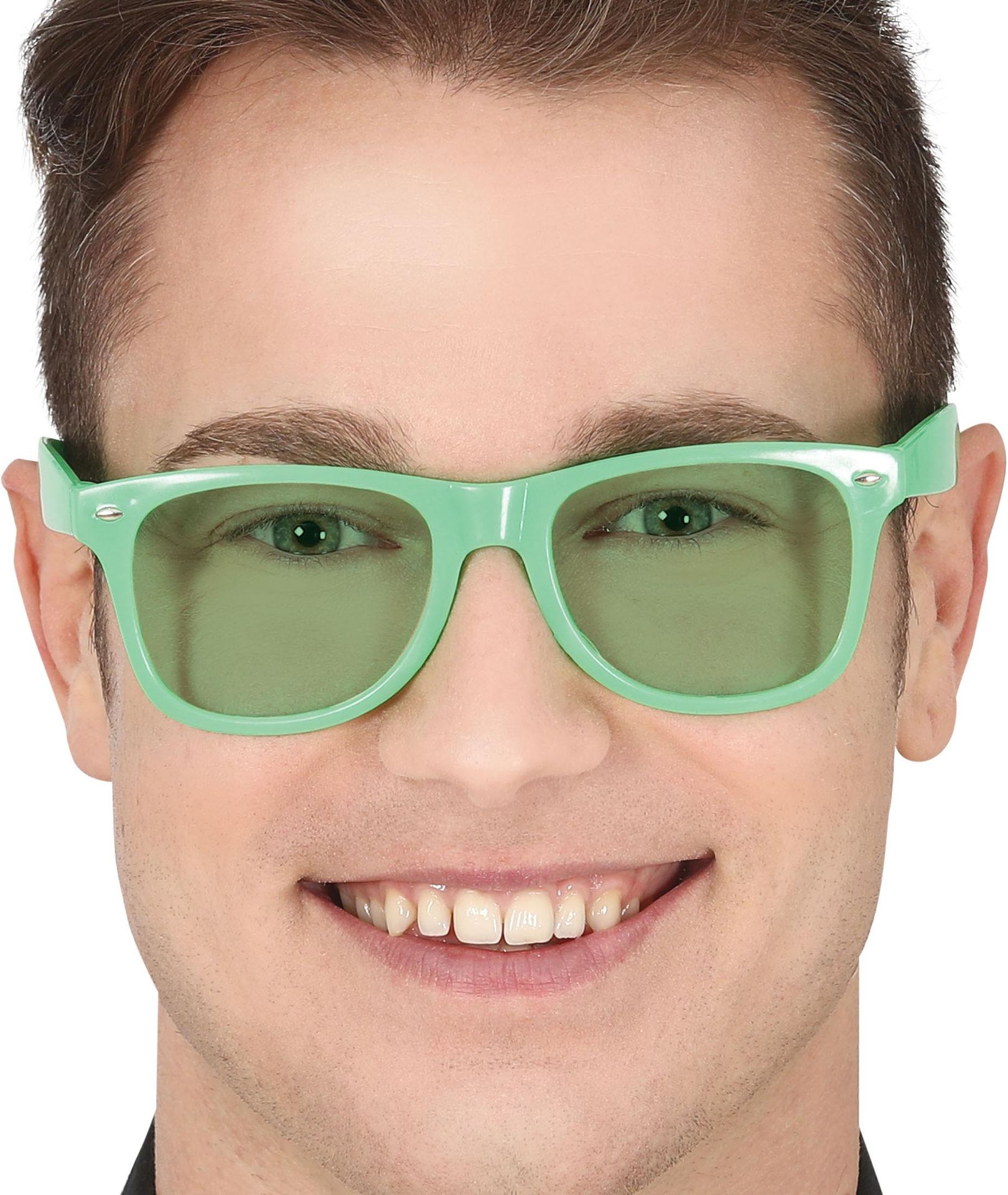 St. Patricks Day Groene Bril met Groene Glazen