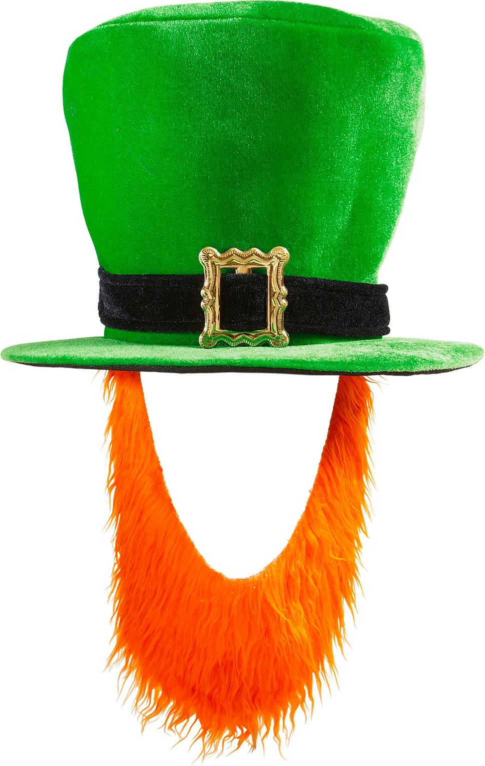 St. Patricksday hoed met oranje baard
