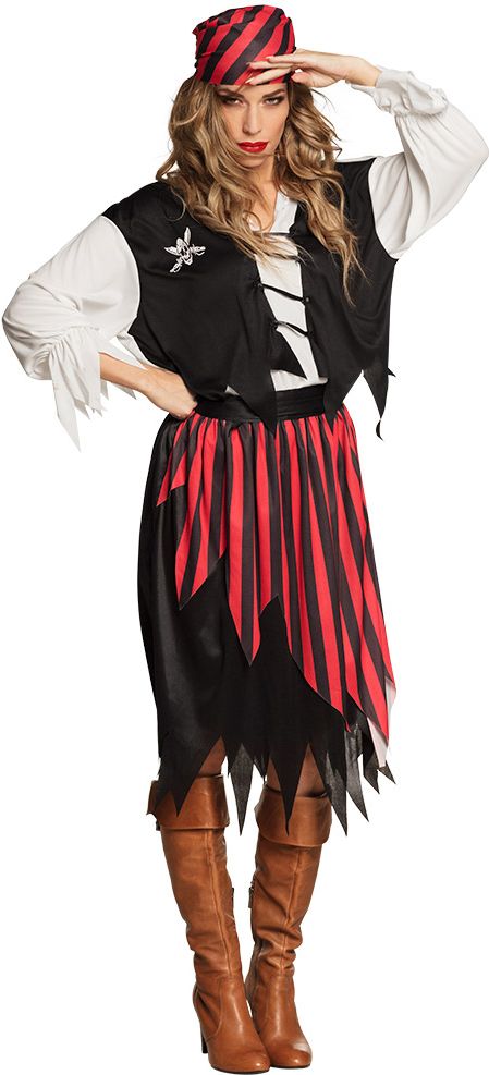 Standaard piraten kostuum dames