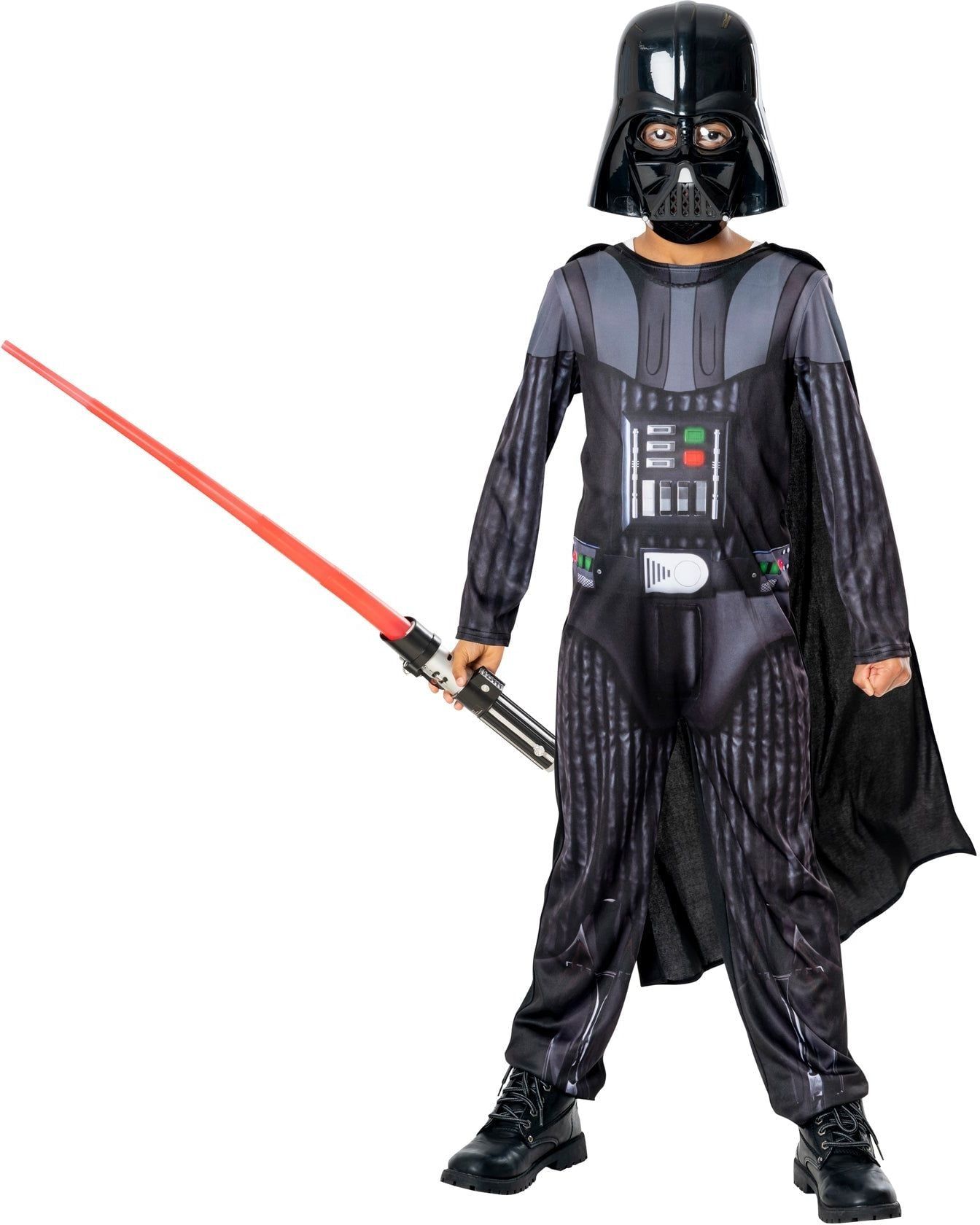 Star Wars Darth Vader Outfit Jongens met Lightsaber