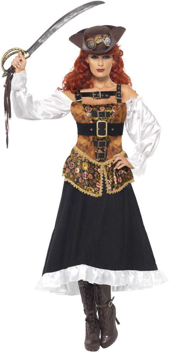 Steam punk piraten steampunk kostuum