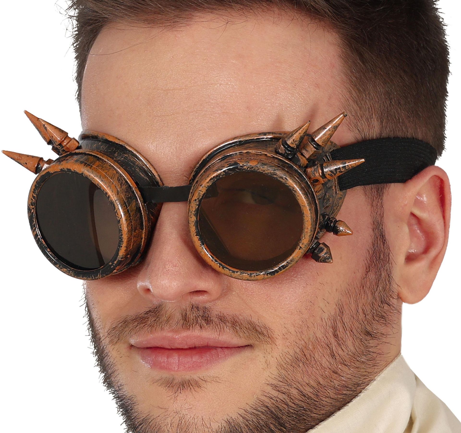 Steampunk Bril met Spikes