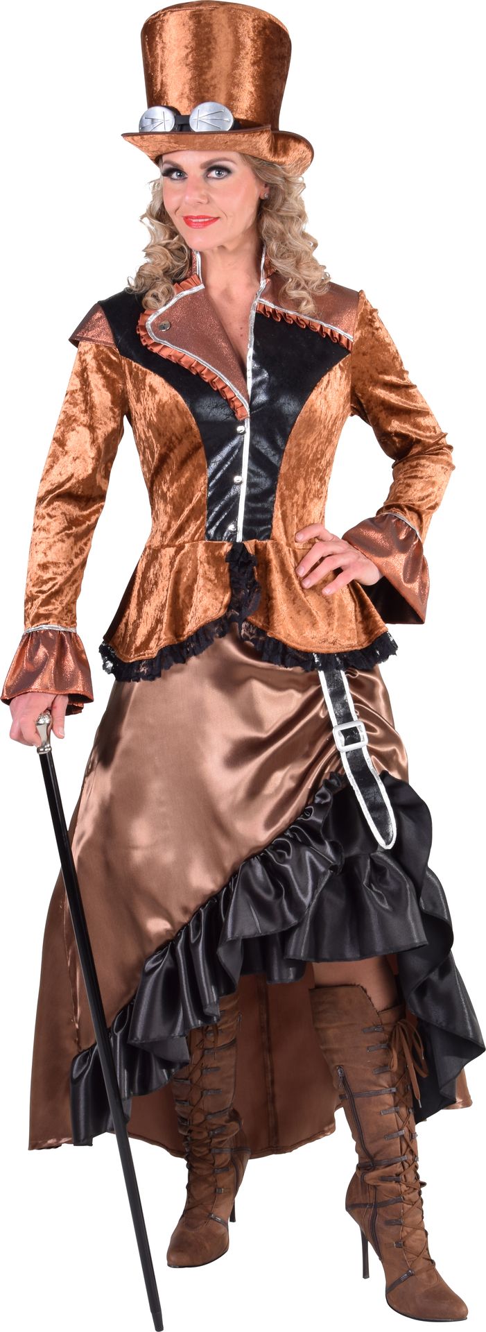 Steampunk jurk dames