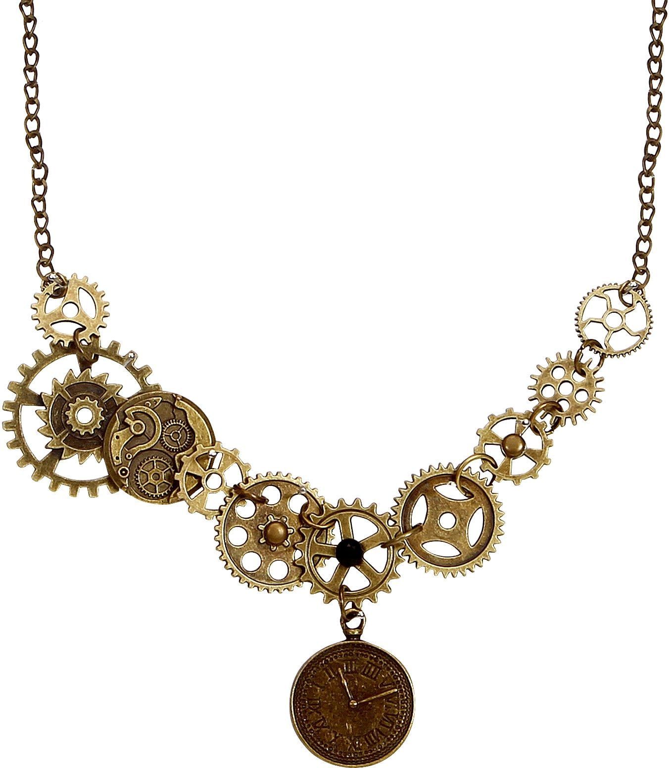 Steampunk ketting tandwielen