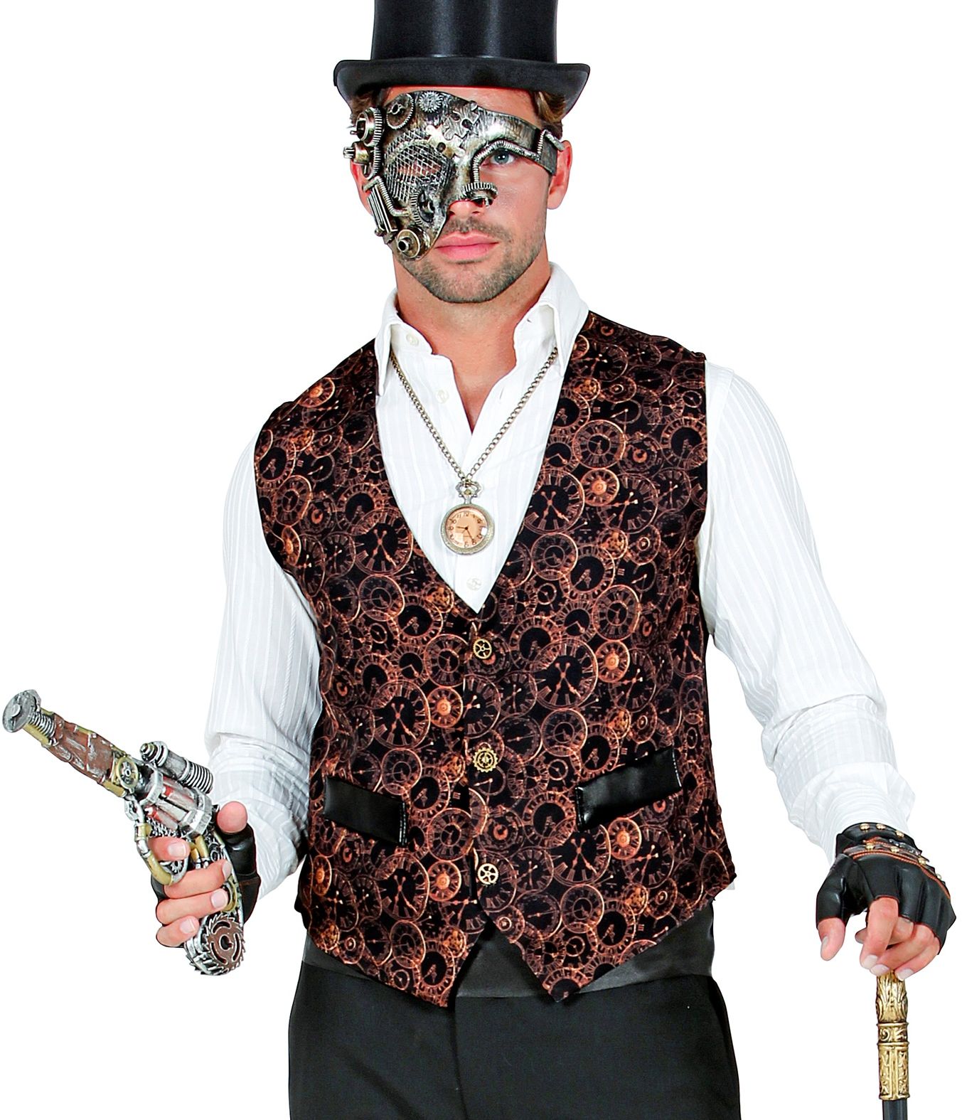 Steampunk Klok Gilet