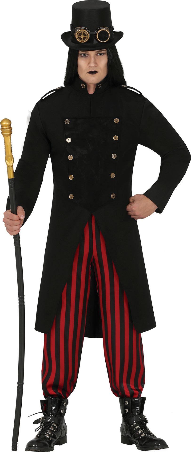 Steampunk outfit mannen Halloween