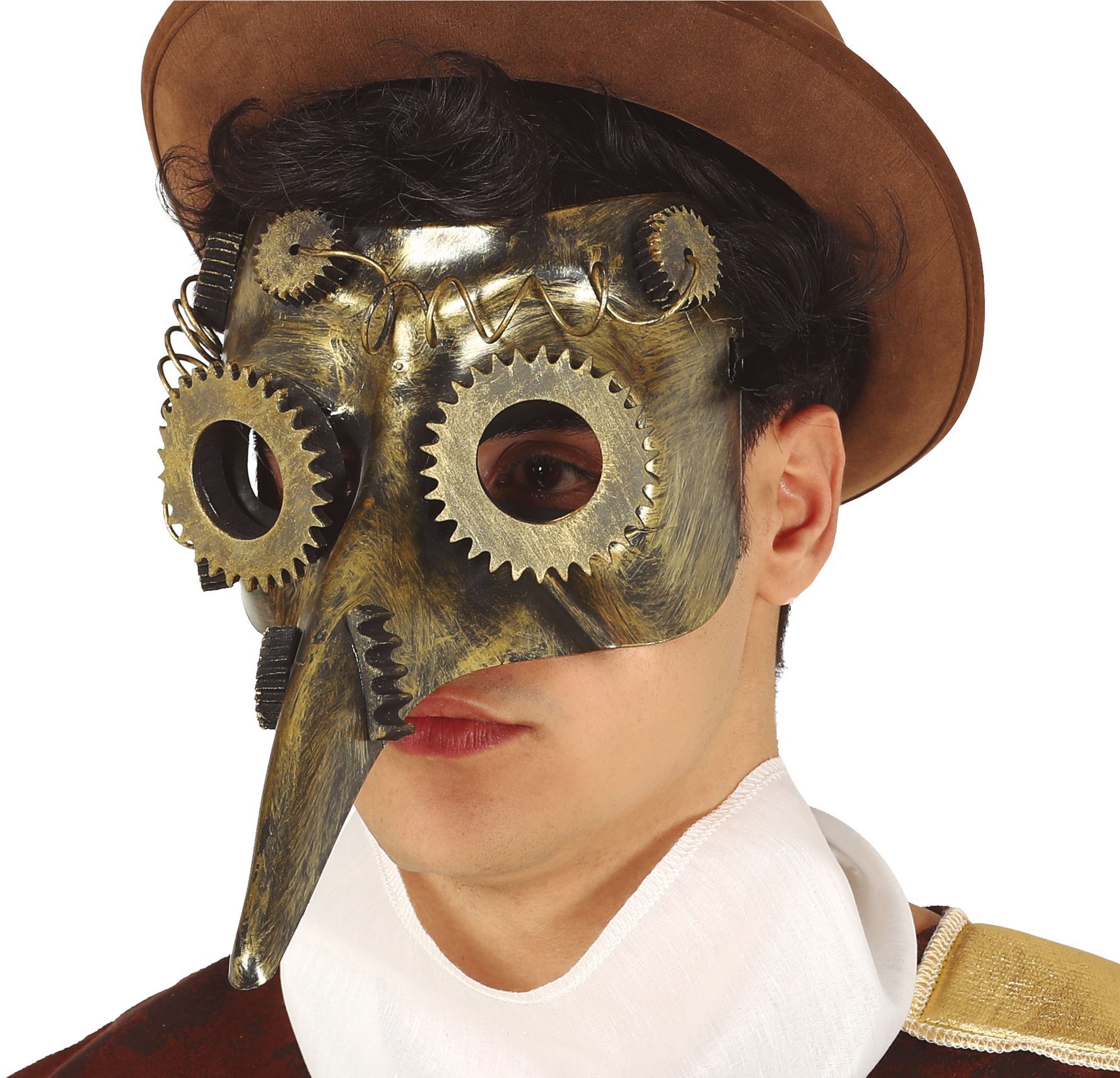 Steampunk plaagdokter masker