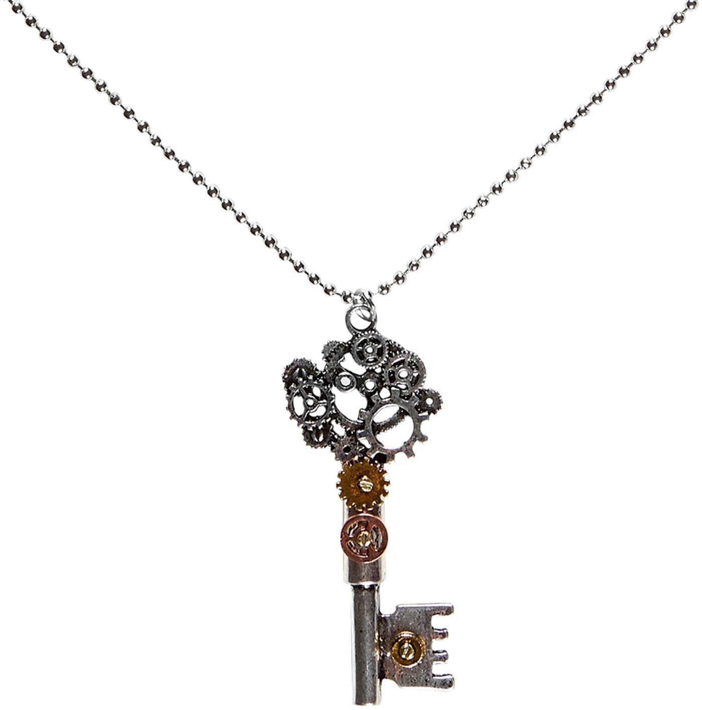 Steampunk sleutel ketting