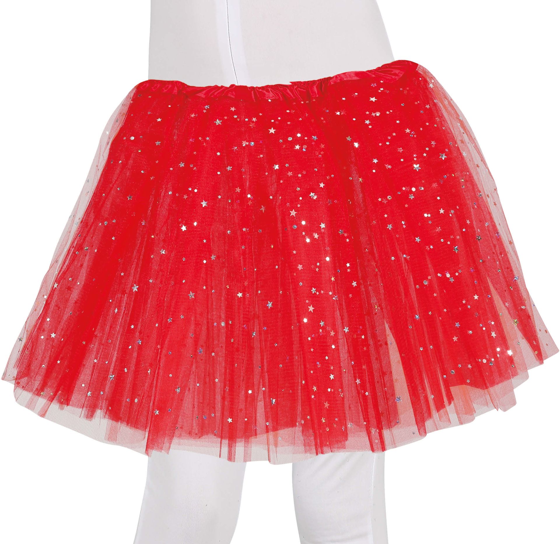Sterren Glitter Tutu Rood Meisjes