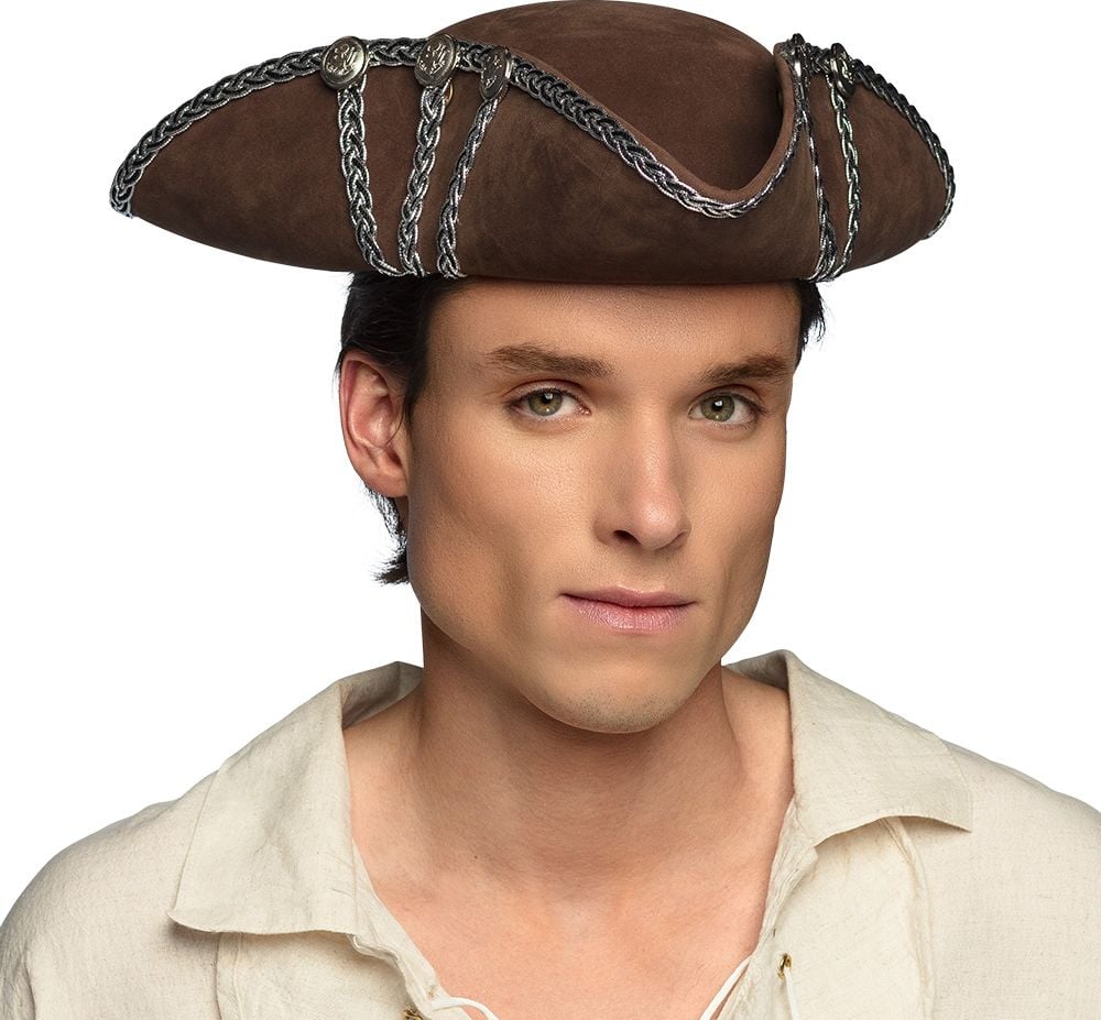 Stoere Bruine Piratenhoed