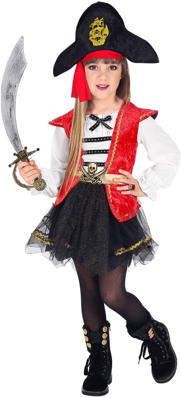Stoere piraat outfit meisje