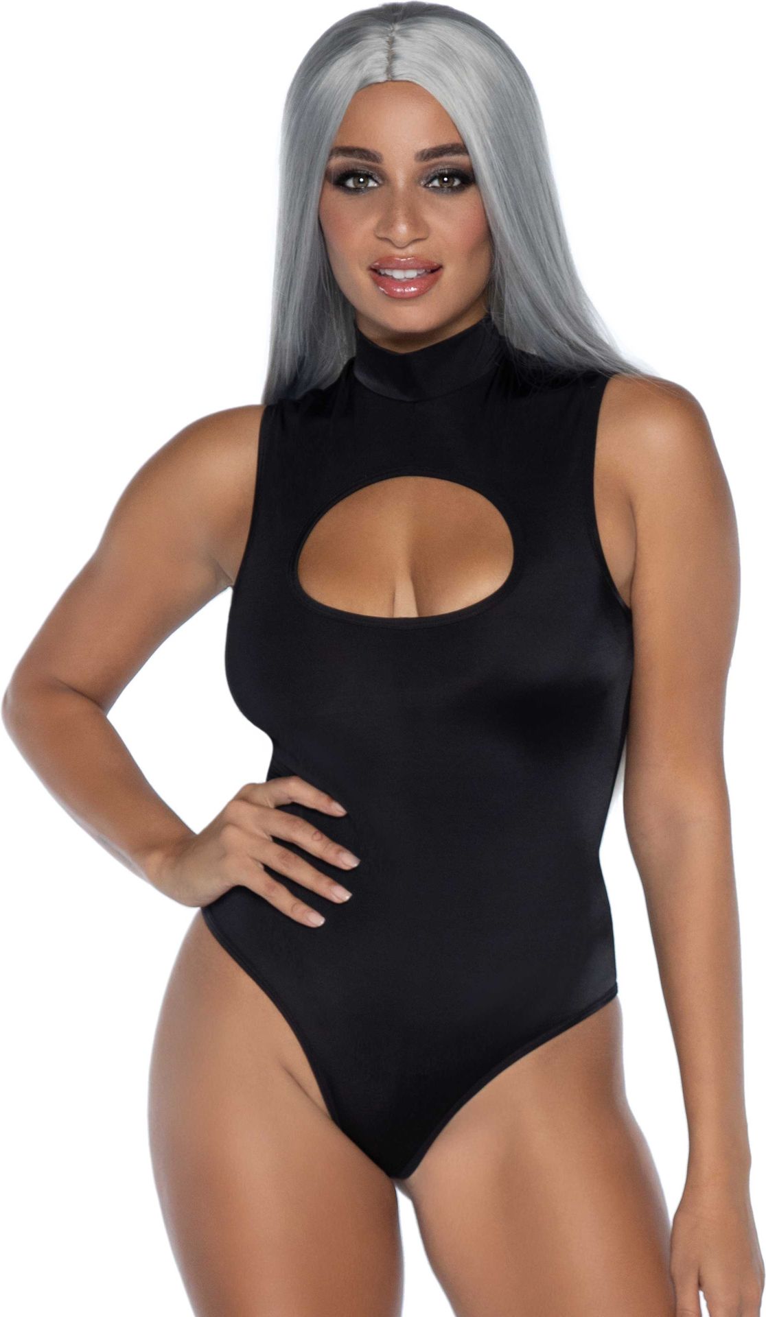 Strak bodysuit dames zwart