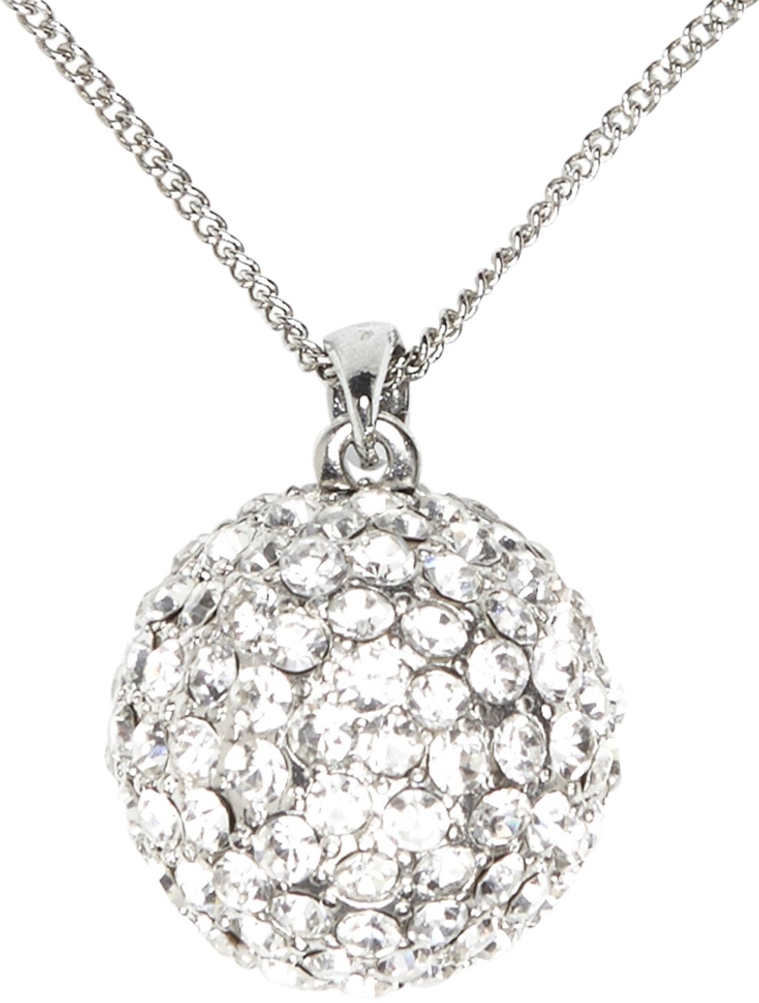 Strass bol ketting