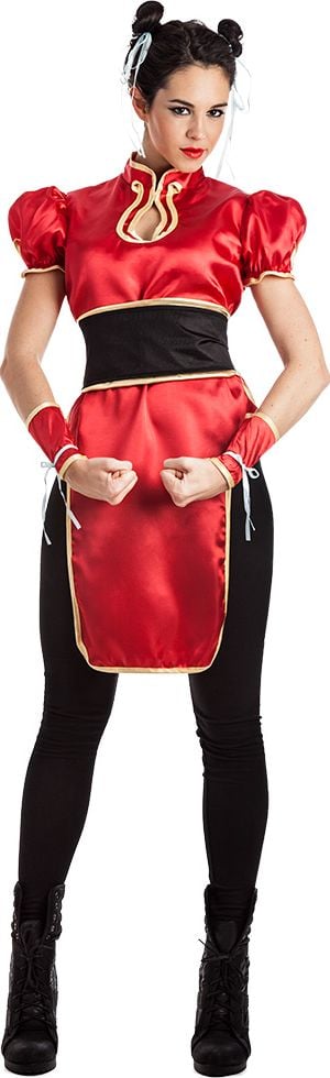 street fighter kostuum dames