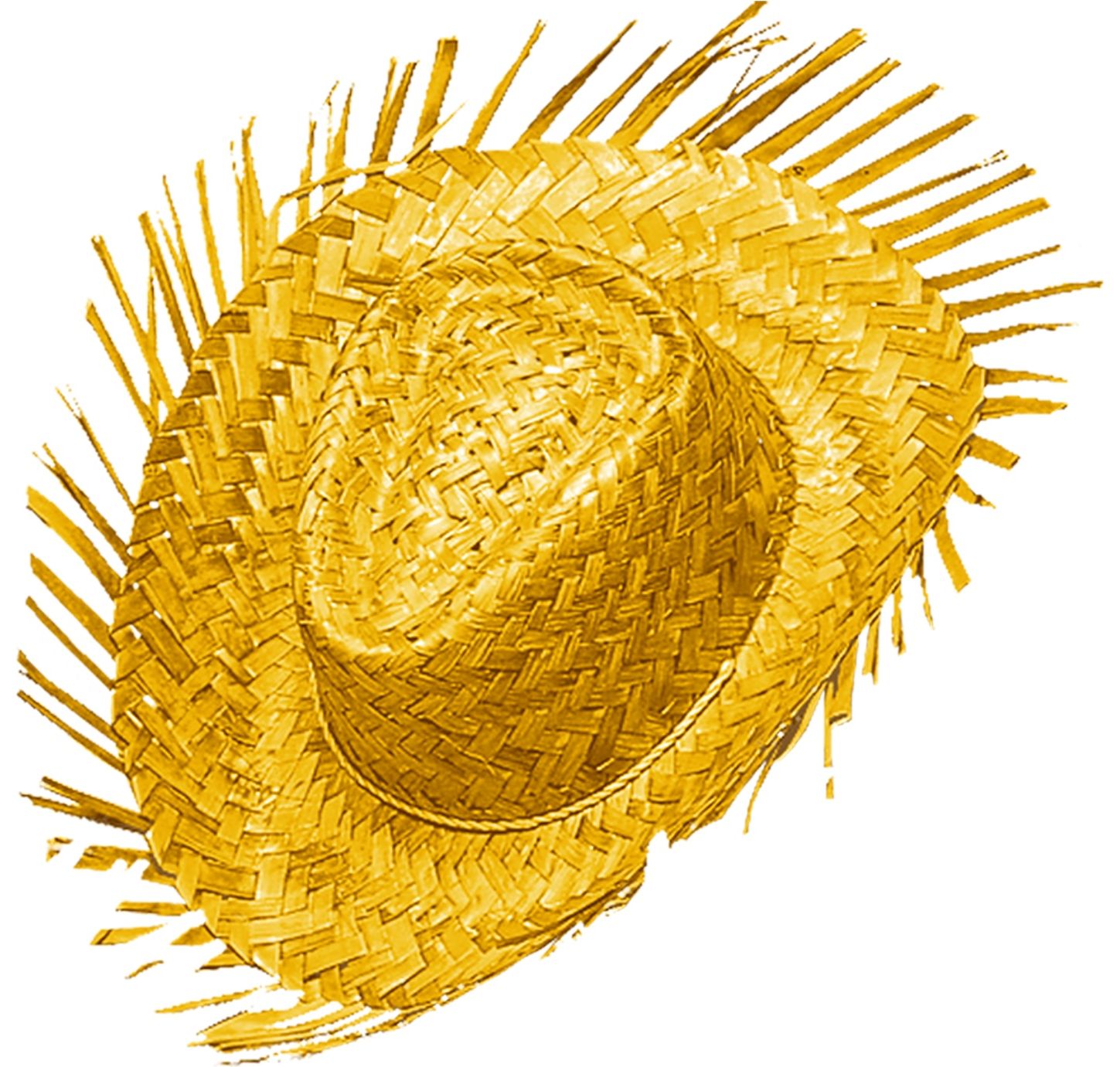 Strohoed gringo geel