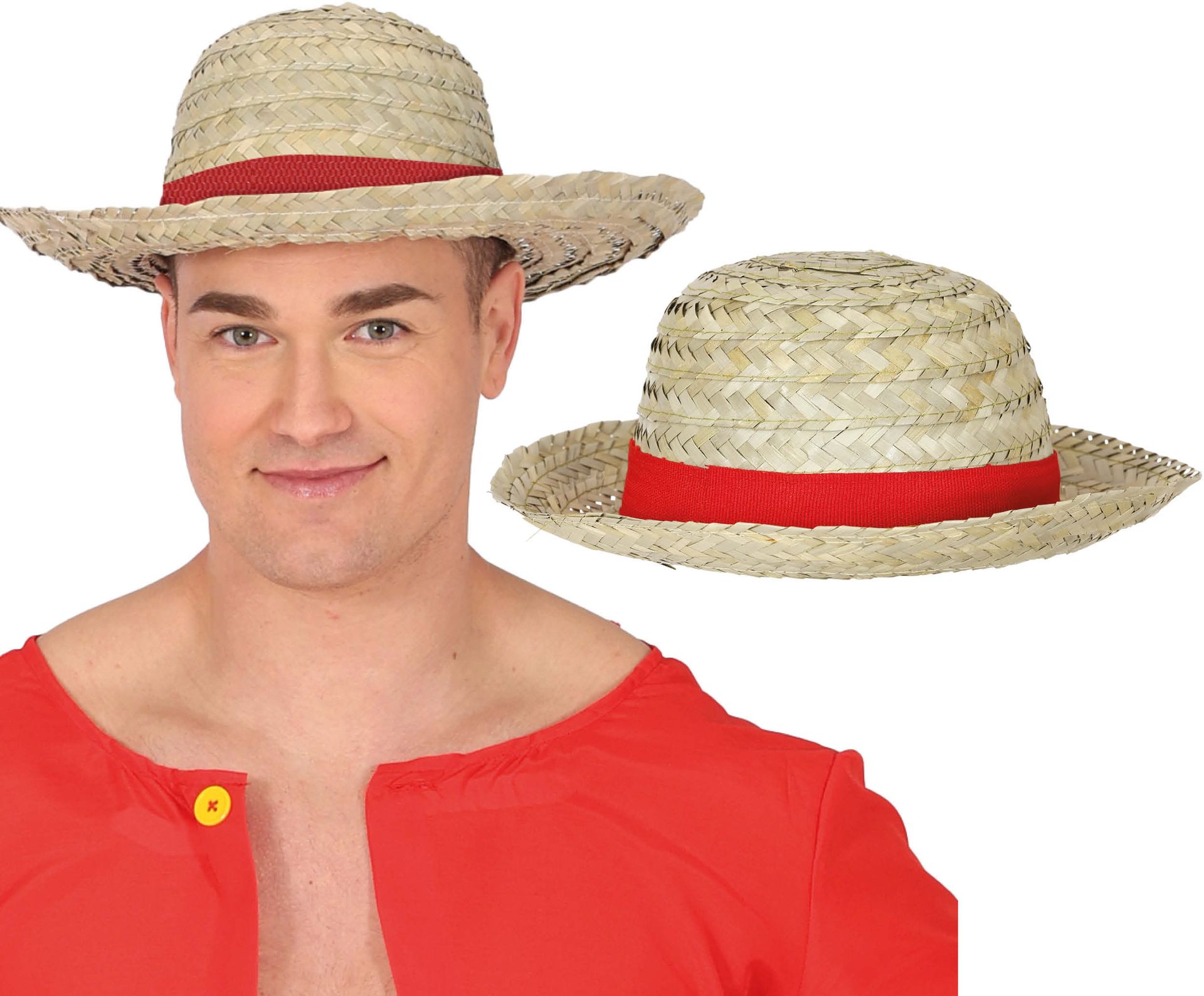 Strohoed One Piece Volwassenen