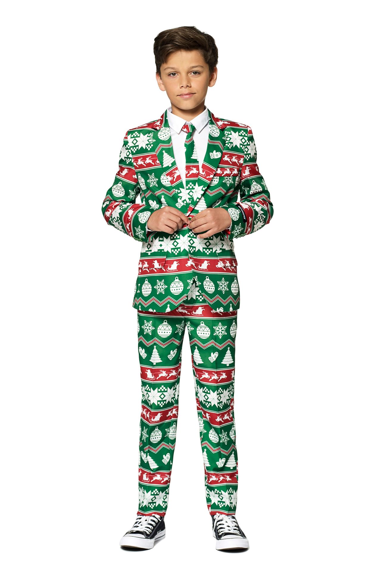 Suitmeister Christmas Green Nordic pak jongens