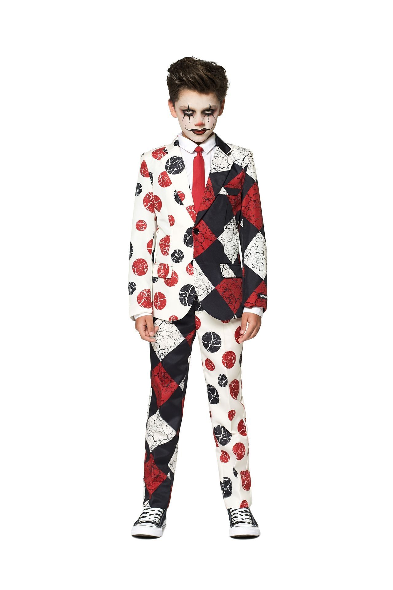 Suitmeister Halloween Red Clown pak jongens