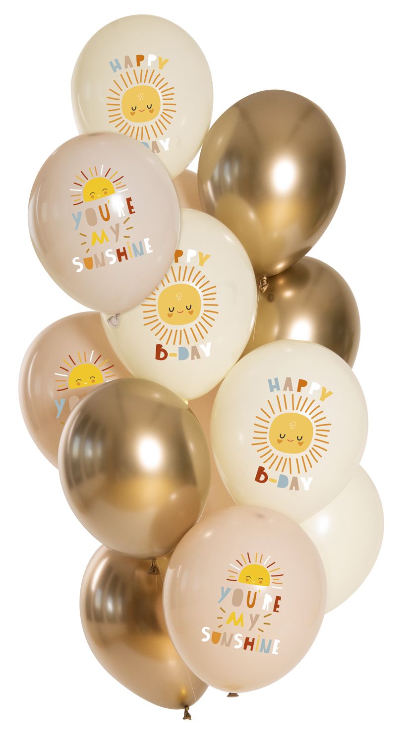 Sunshine verjaardag ballonnen