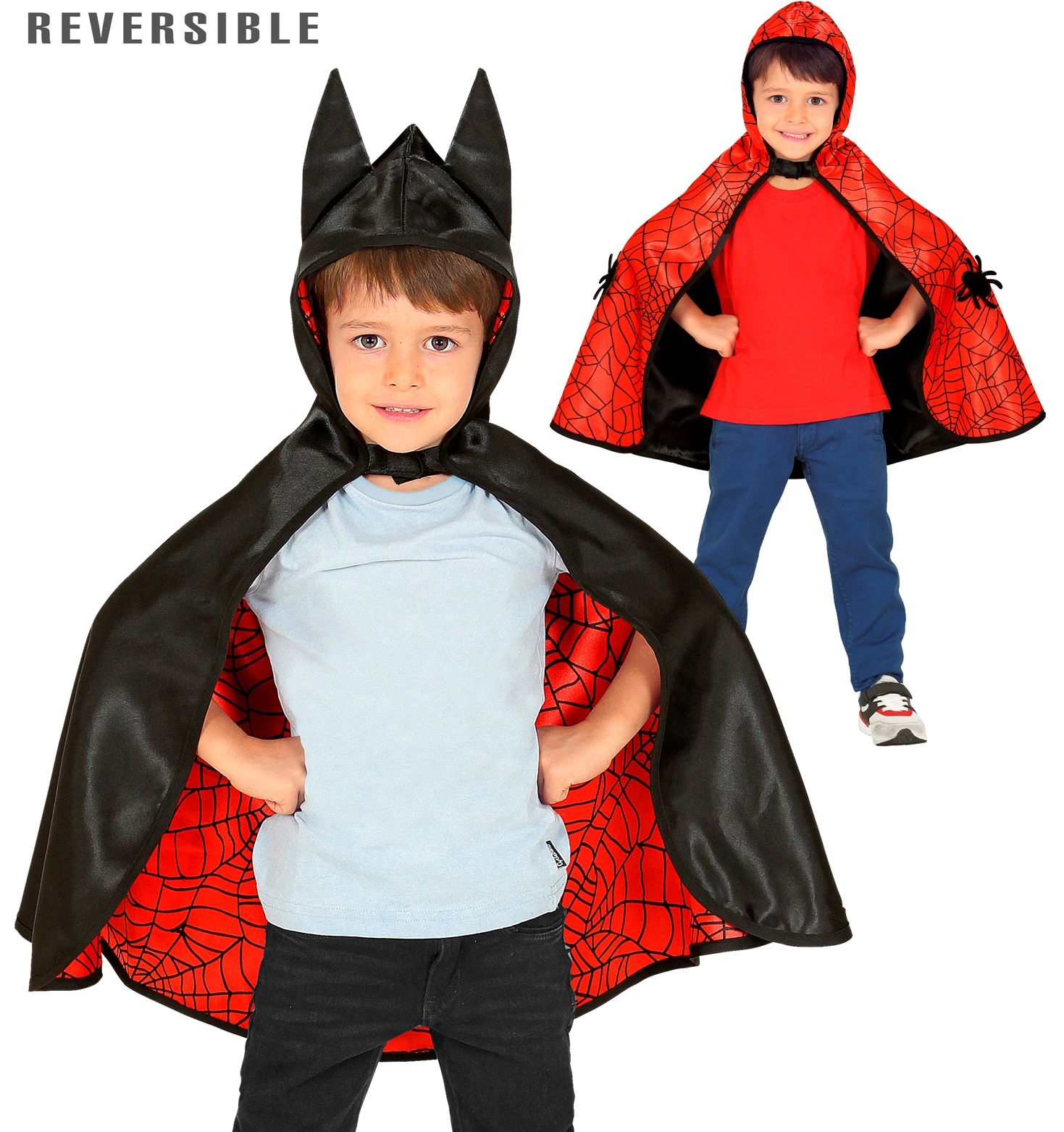 Superheld spiderman cape