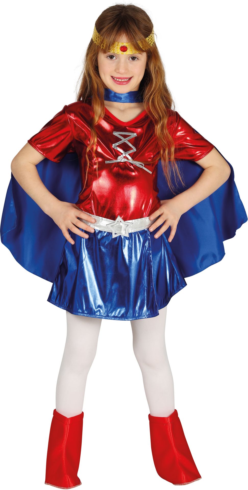Superwoman jurk meisjes