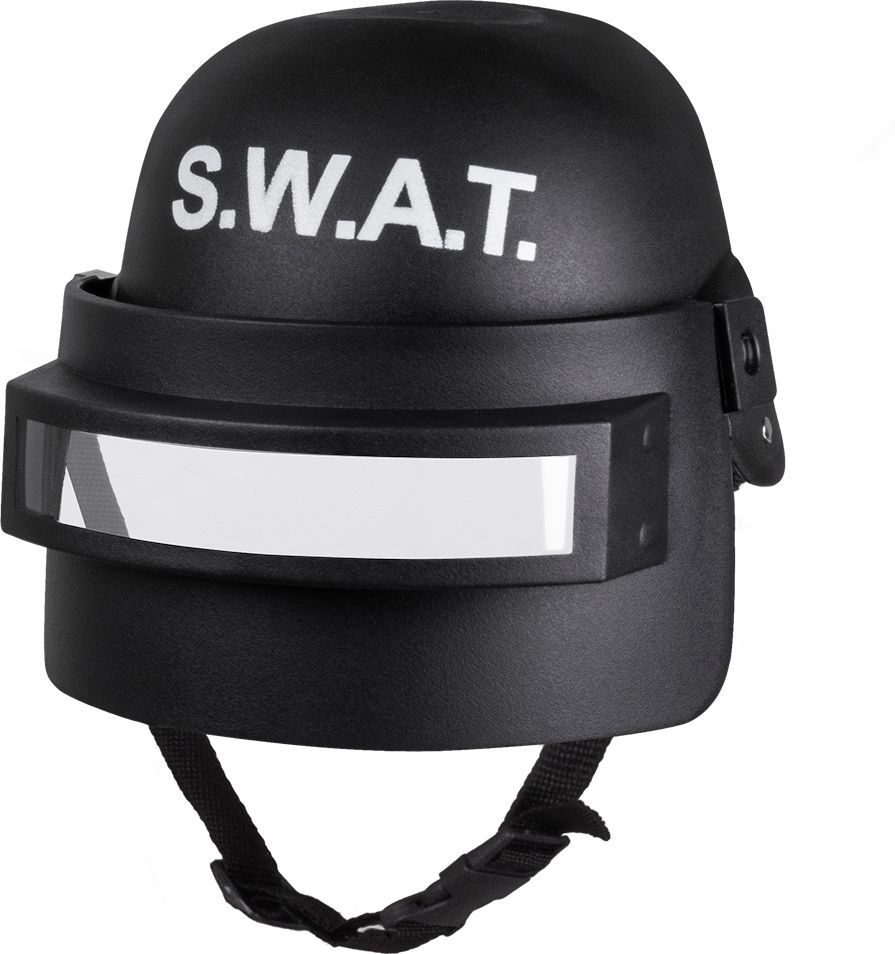 SWAT helm met gezichtbescherming kind