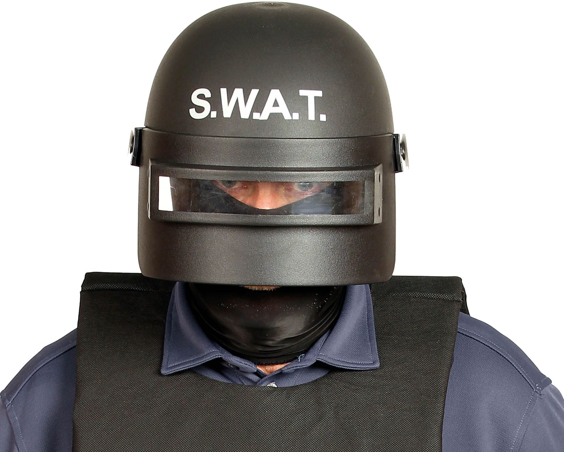 SWAT helm met oogmasker