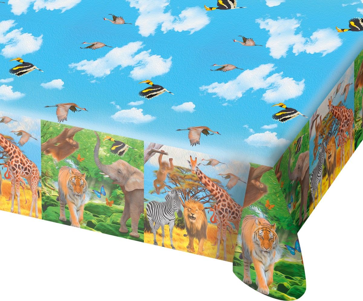 Tafelkleed Safari Verjaardag