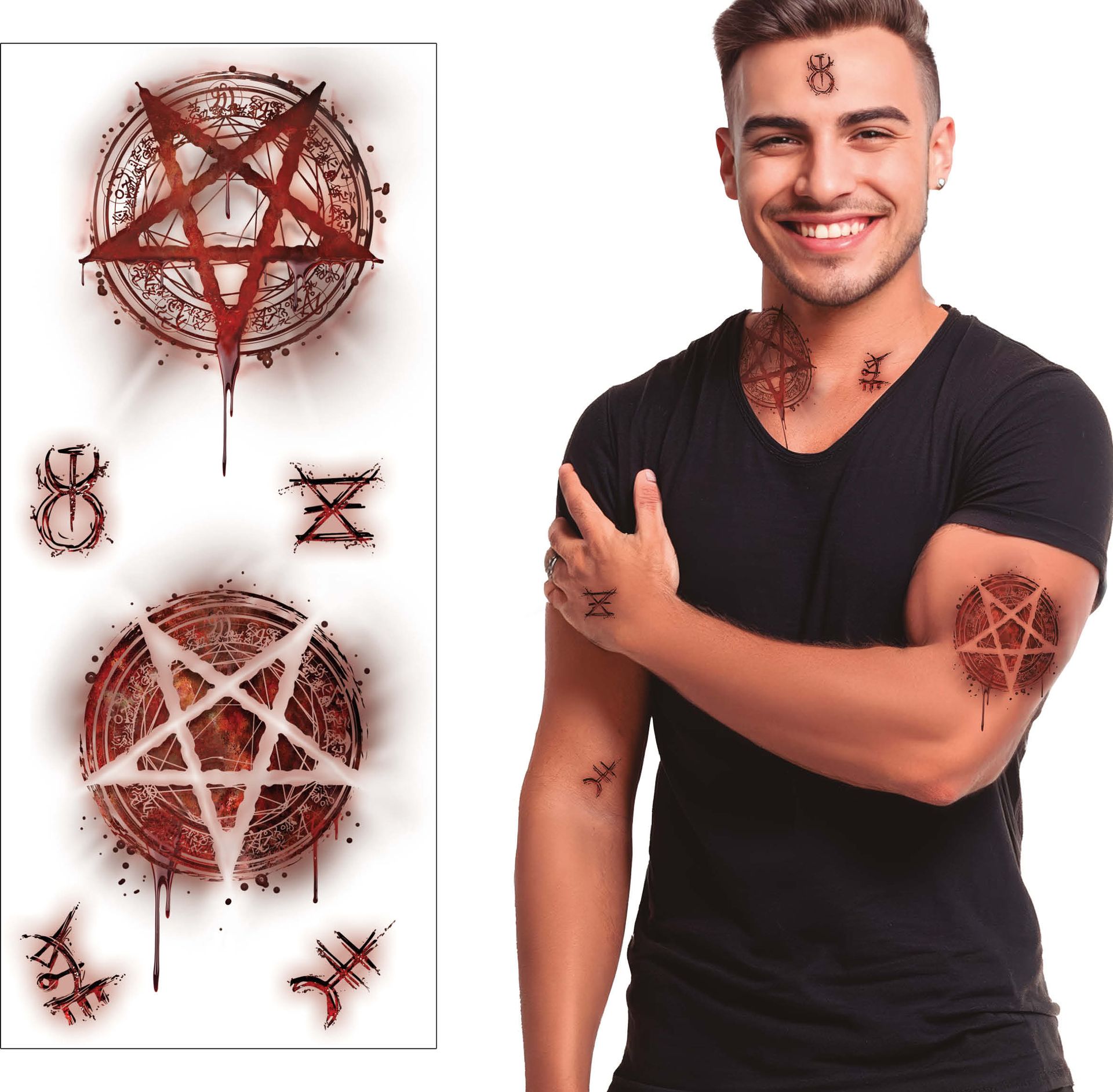 Tattoos satan halloween