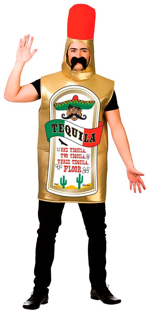 Tequila fles kostuum