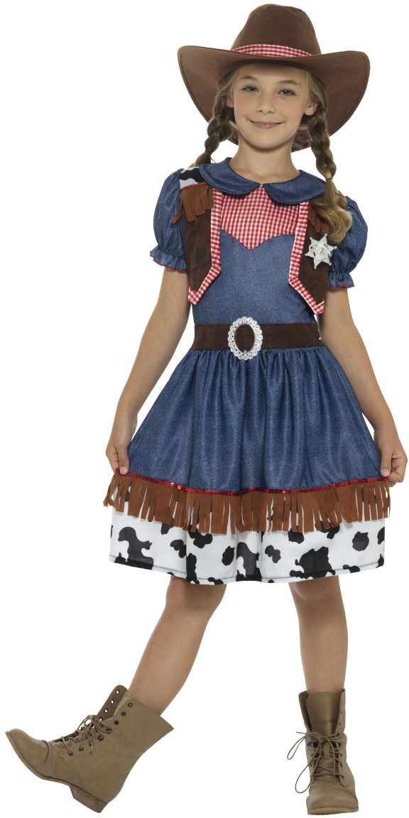 Texas cowgirl meisjes outfit