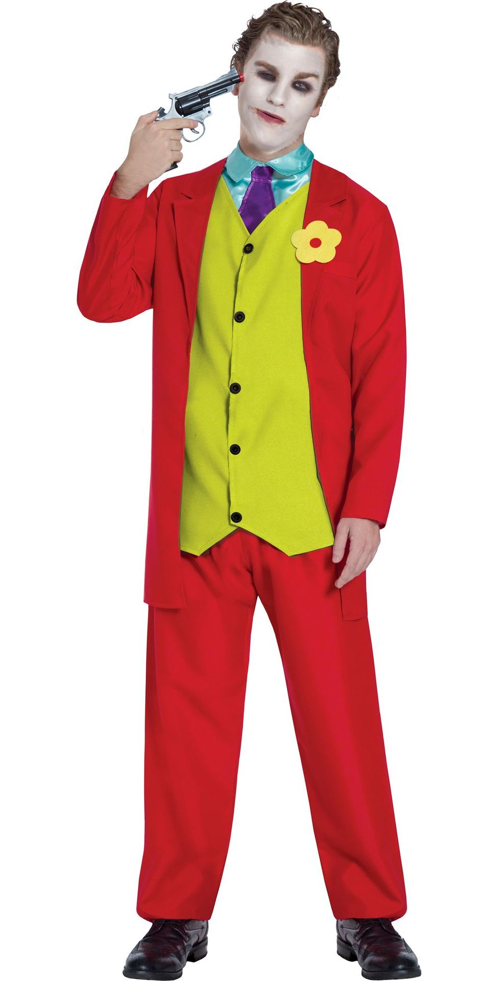 The Joker outfit heren rood