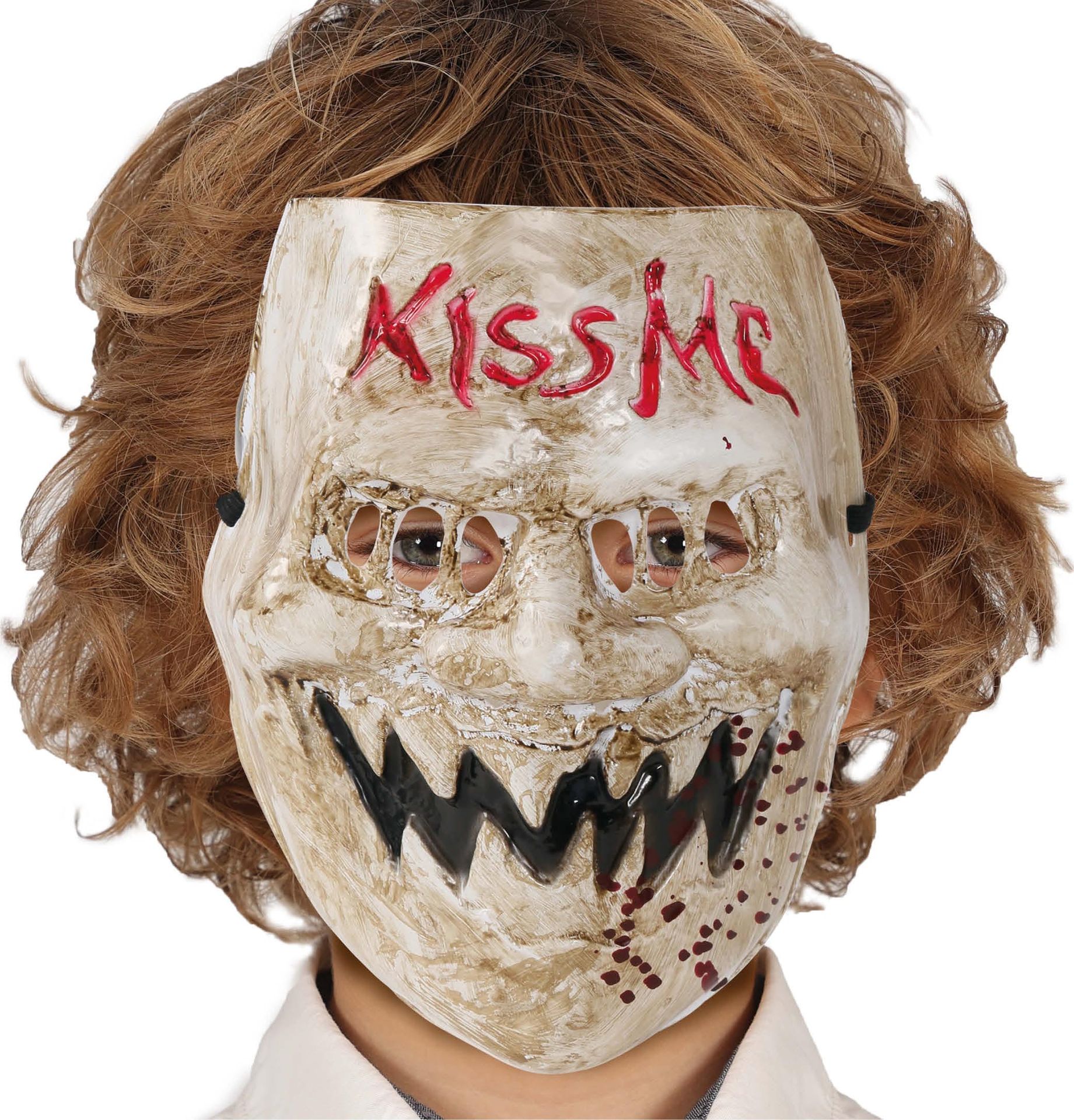 The Purge kiss me masker kind halloween