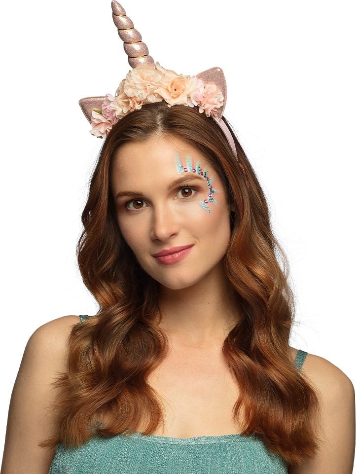 Tiara Eenhoorn Moonlight Roze