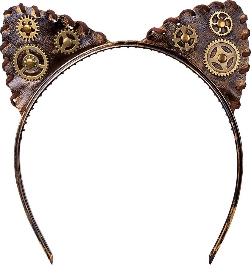 Tiara steampunk kattenoren