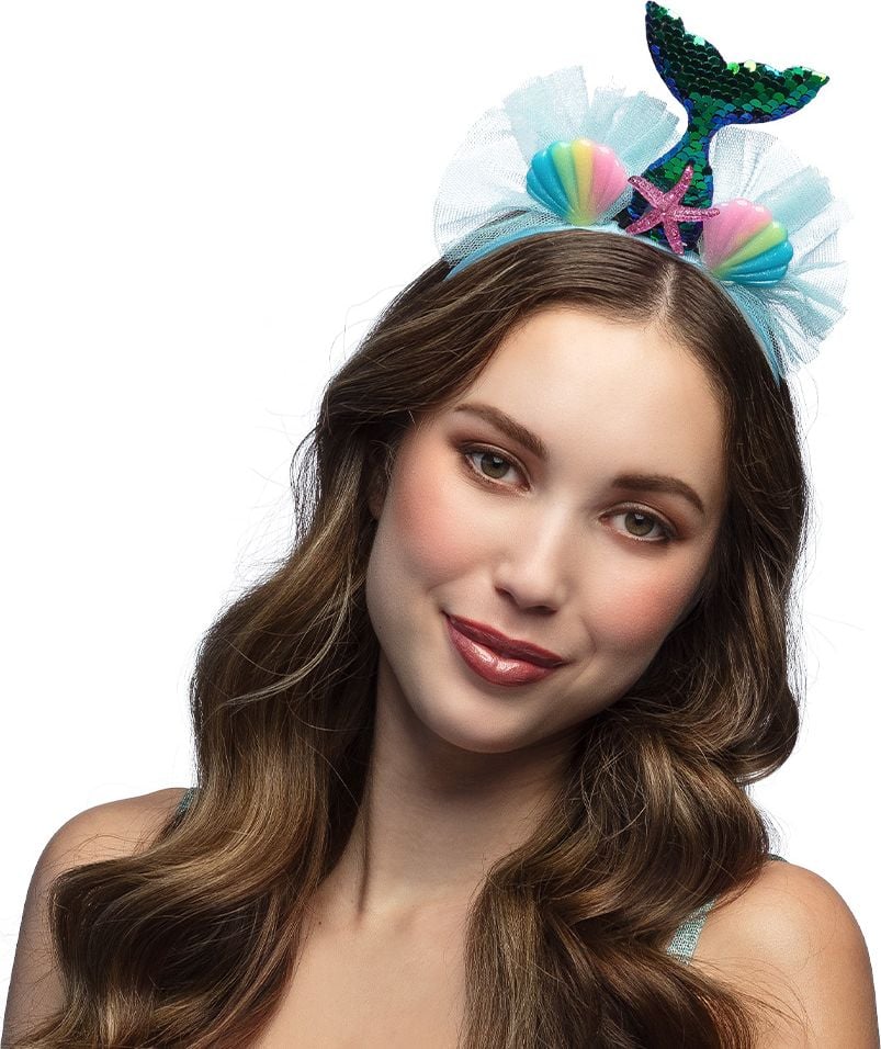 Tiara Zeemeermin Staart Blauw