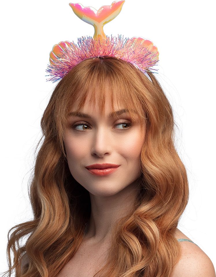 Tiara Zeemeermin Staart Roze
