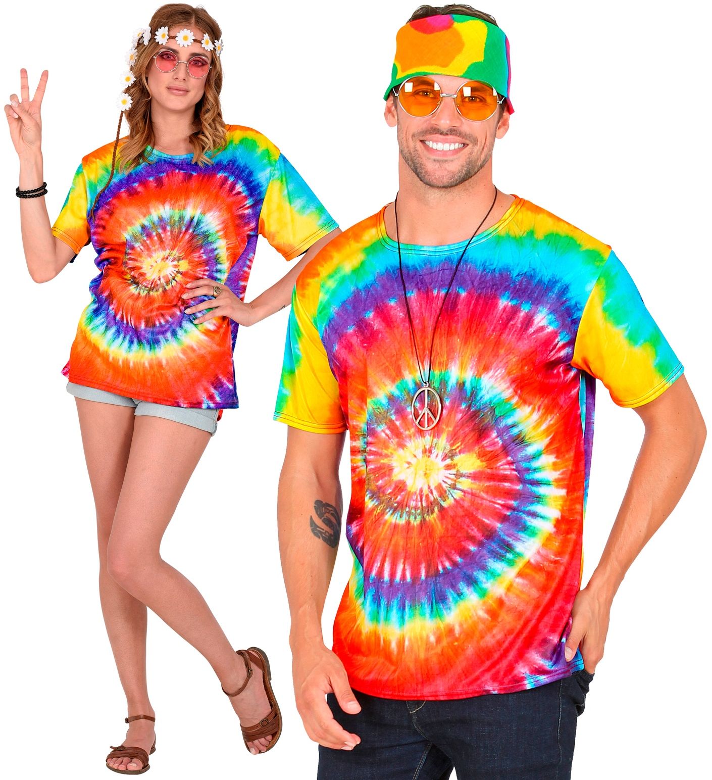 Tie-Dye hippie shirt