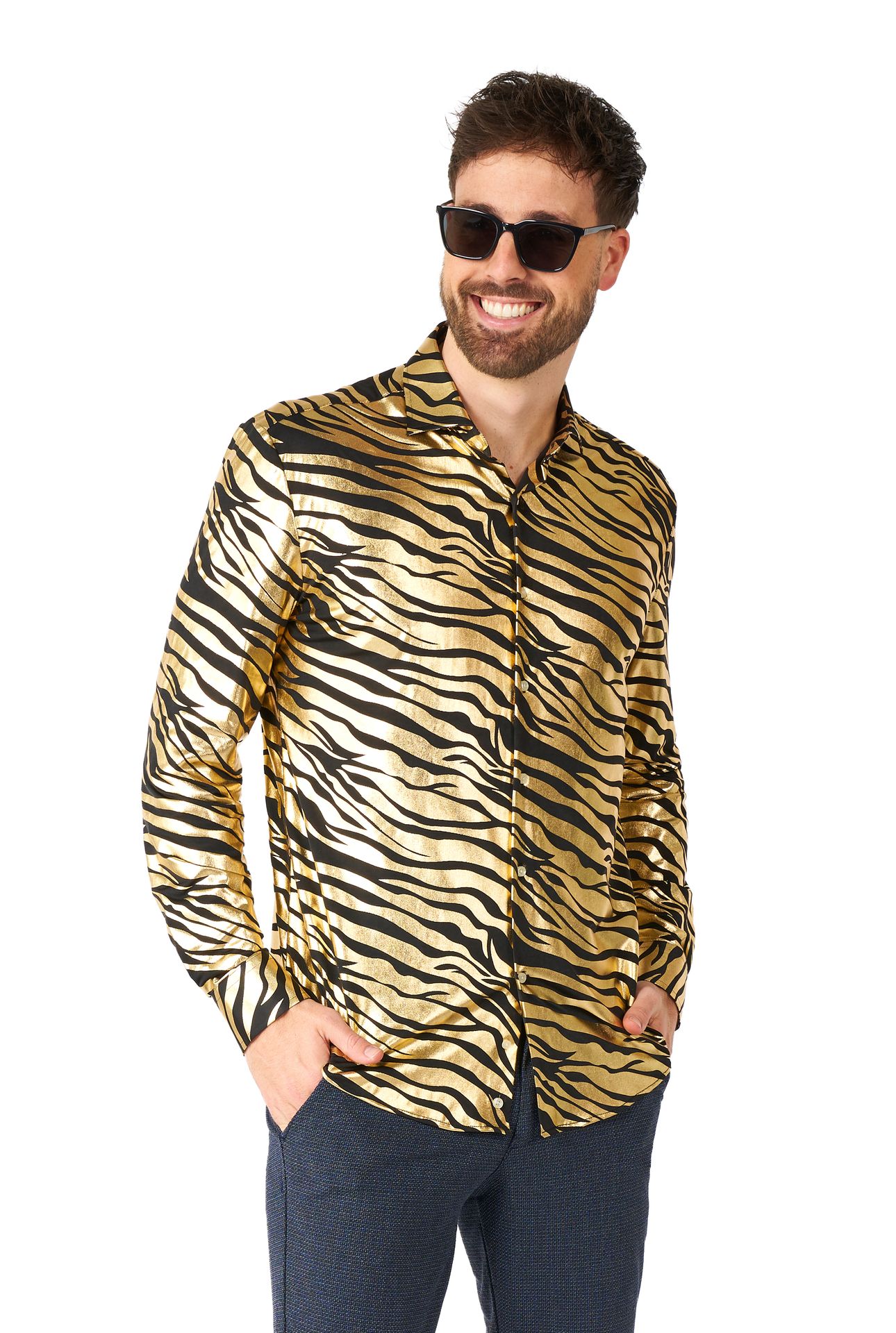 Tiger Shiner shirt Heren Opposuits