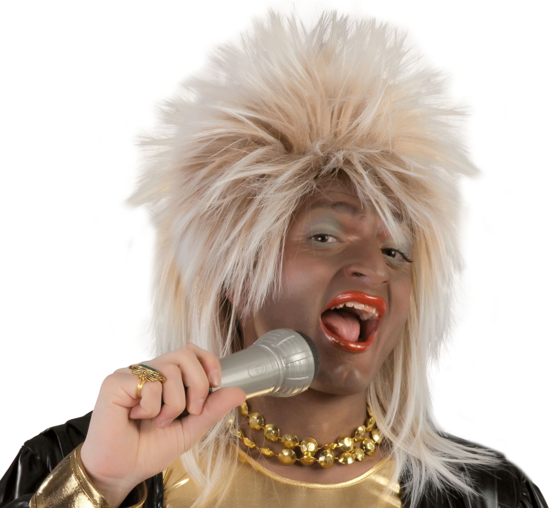 Tina Turner pruik blond