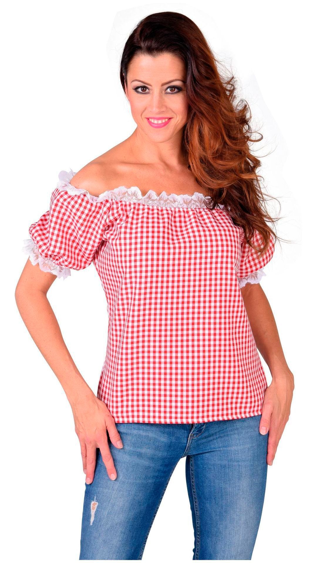 Tiroler blouse dames