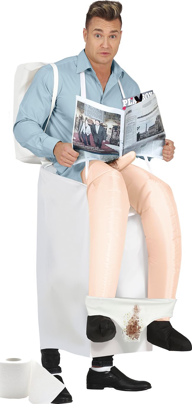 Toilet Carry me outfit heren