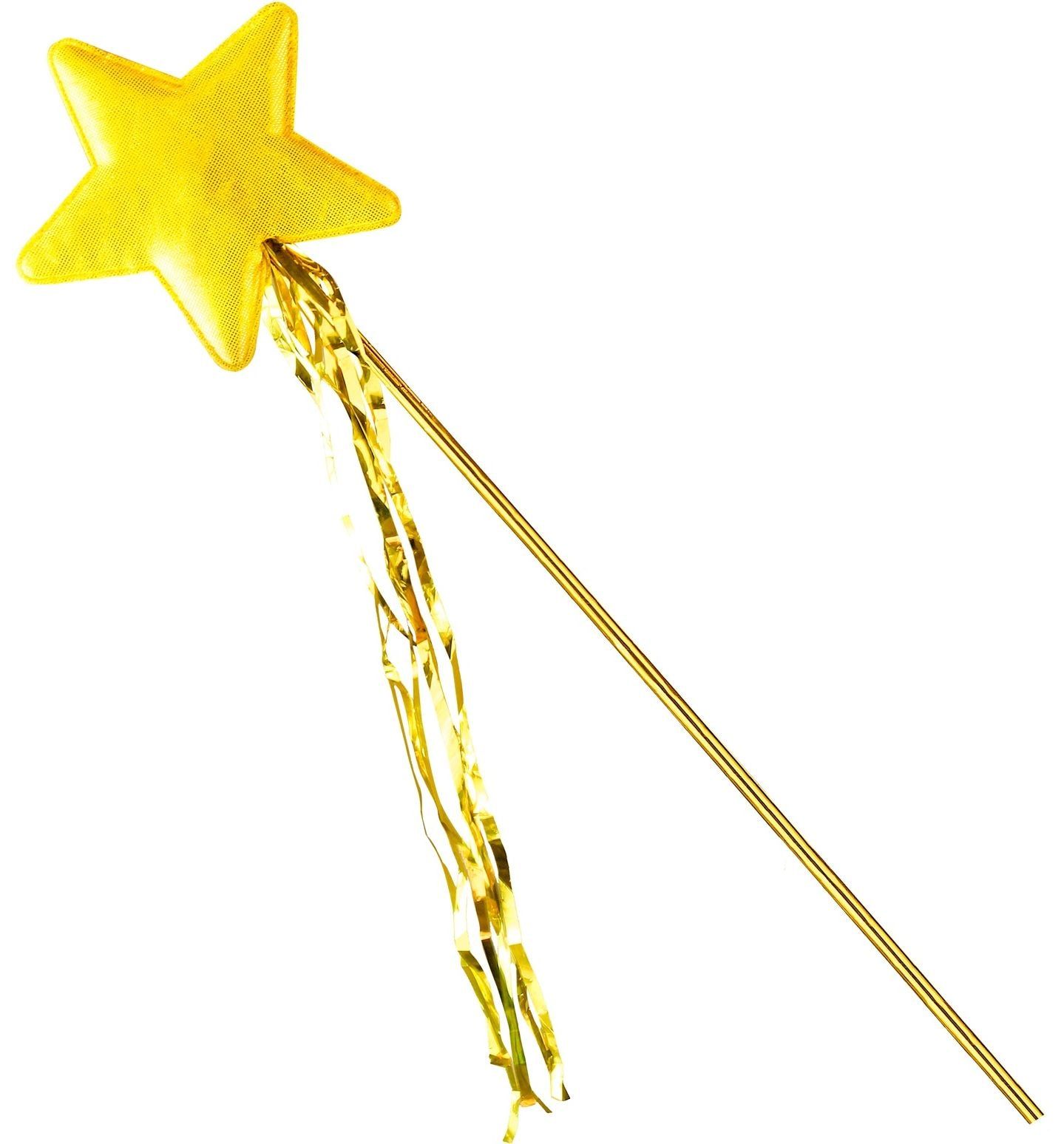 Toverfee staf goud met ster kind
