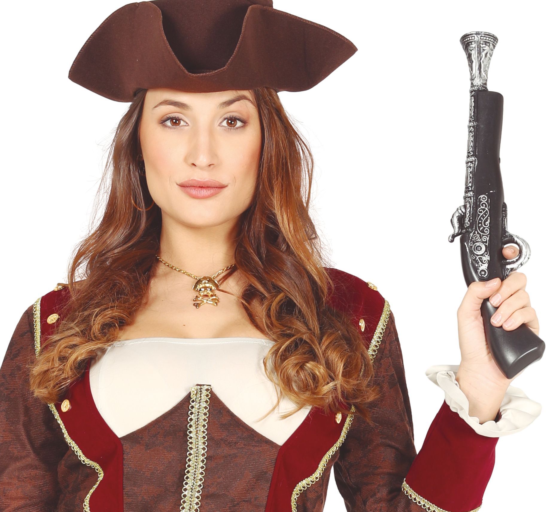 Traditioneel piraten pistool flintlock