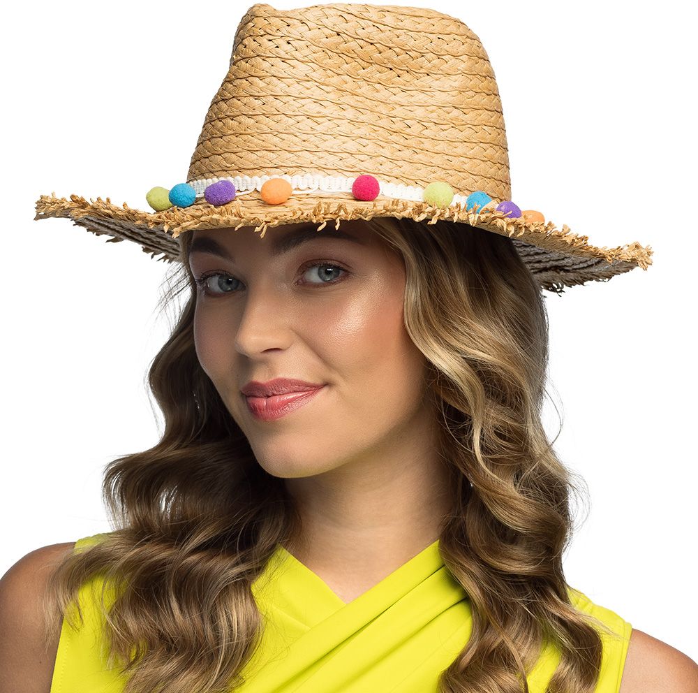 Trendy Mexicaanse Stro Hoed