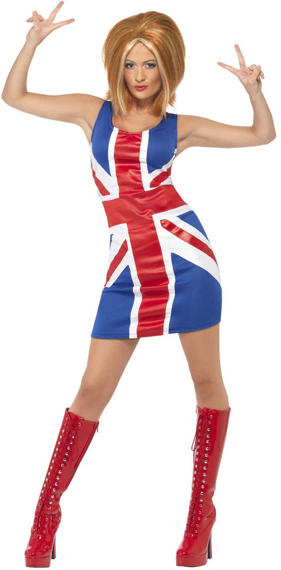 Union jack jaren 90 outfit