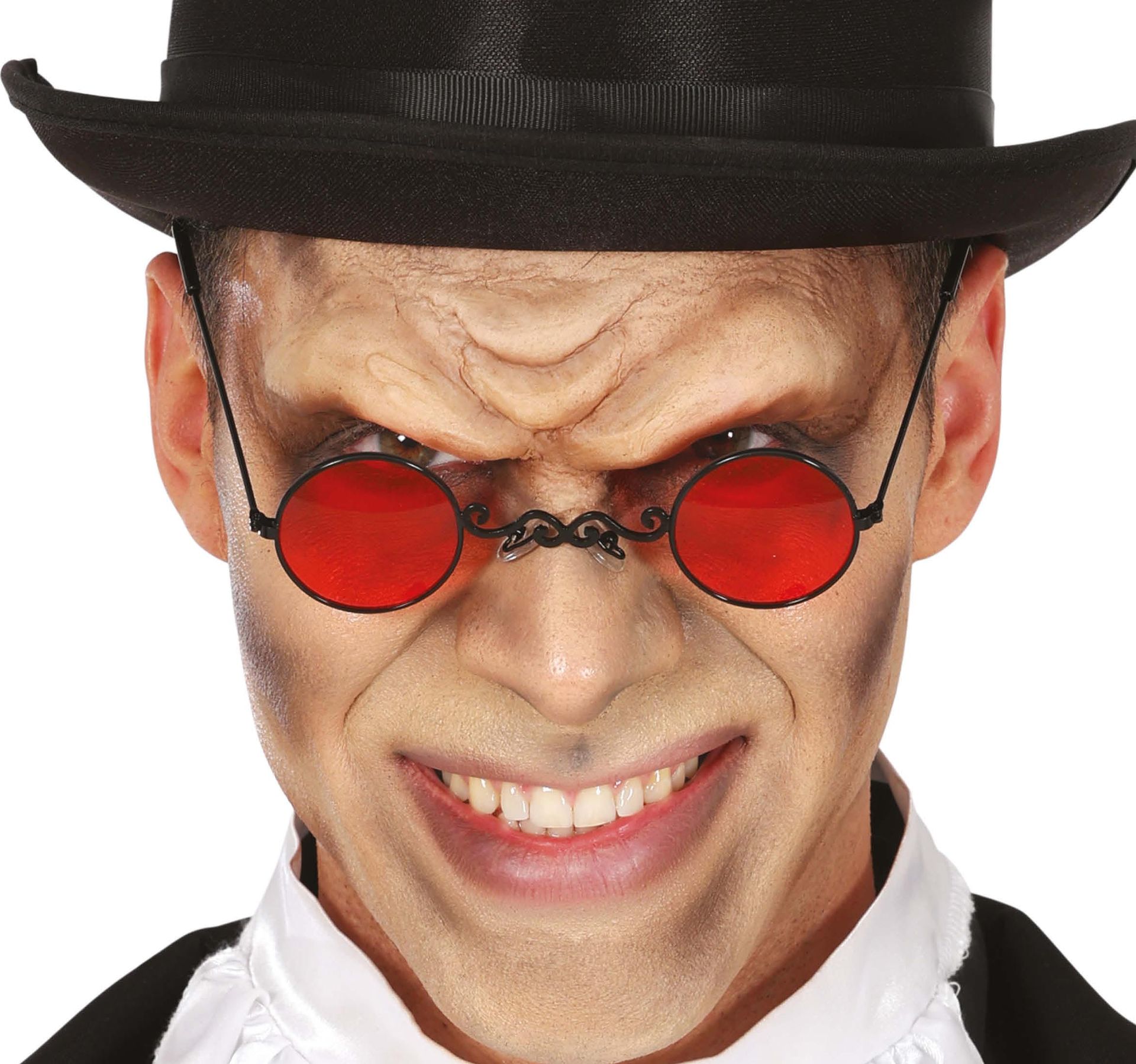 Vampier bril rode glazen halloween