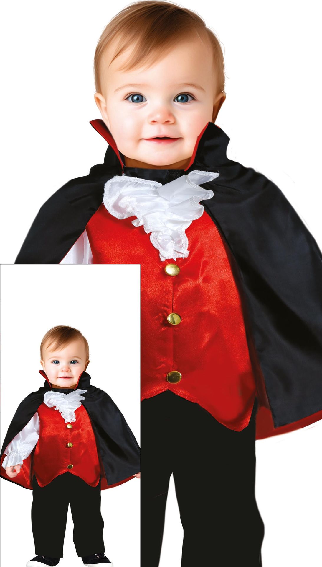 Vampier kostuum halloween baby