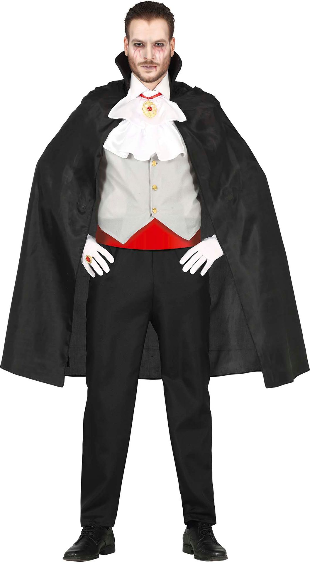 Vampier met Vest Outfit Heren